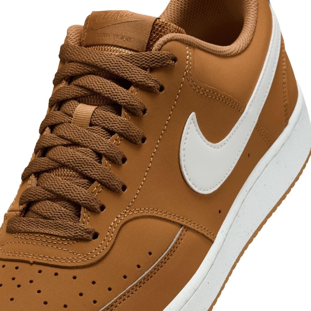 Nike Court Vision Low Men's Shoes Wheat Sail Size 11.5 Sneakers New With Box - Picture 2 of 9